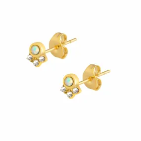 Indus Opal Stud Earrings