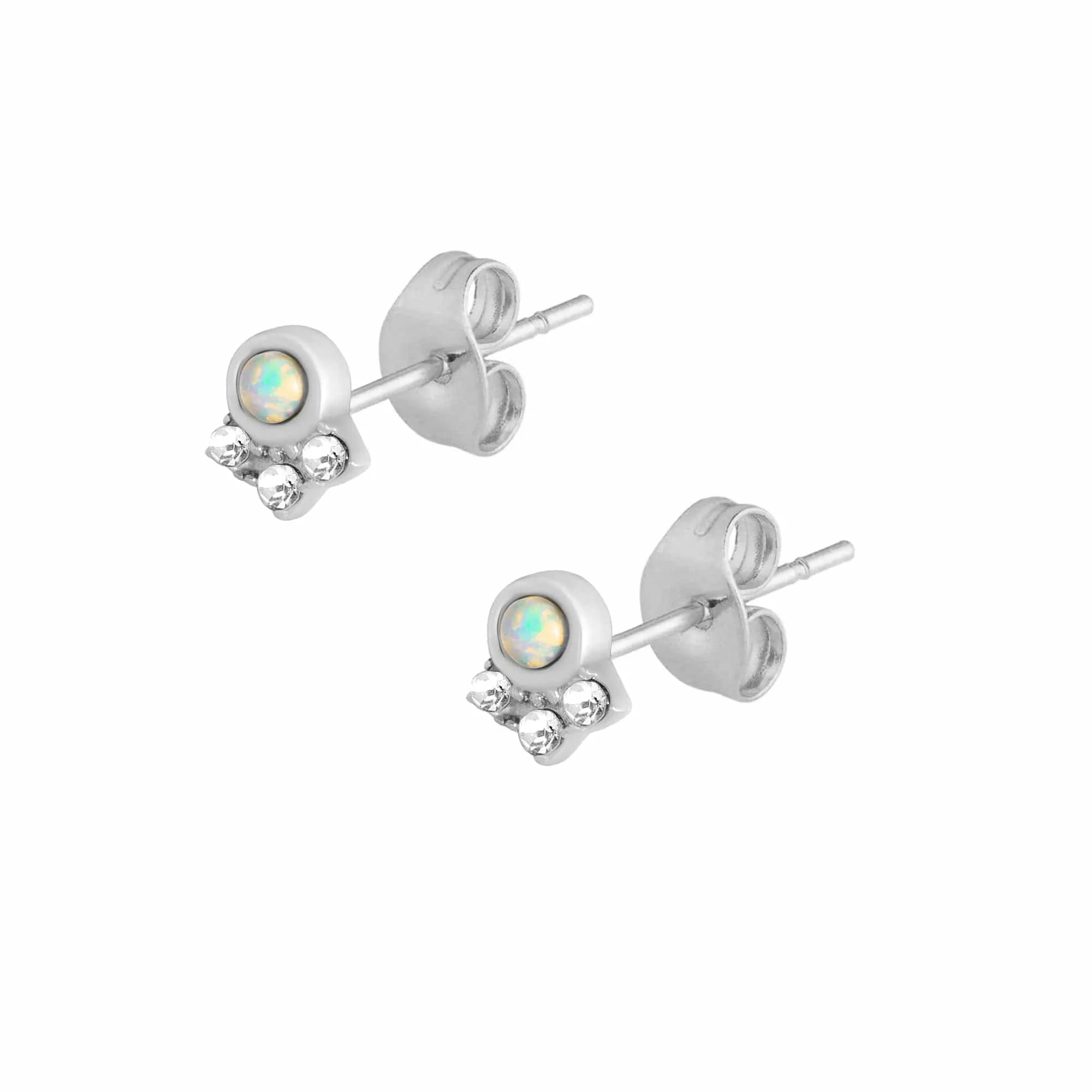 Indus Opal Stud Earrings