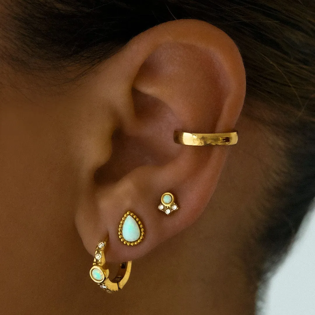 Indus Opal Stud Earrings