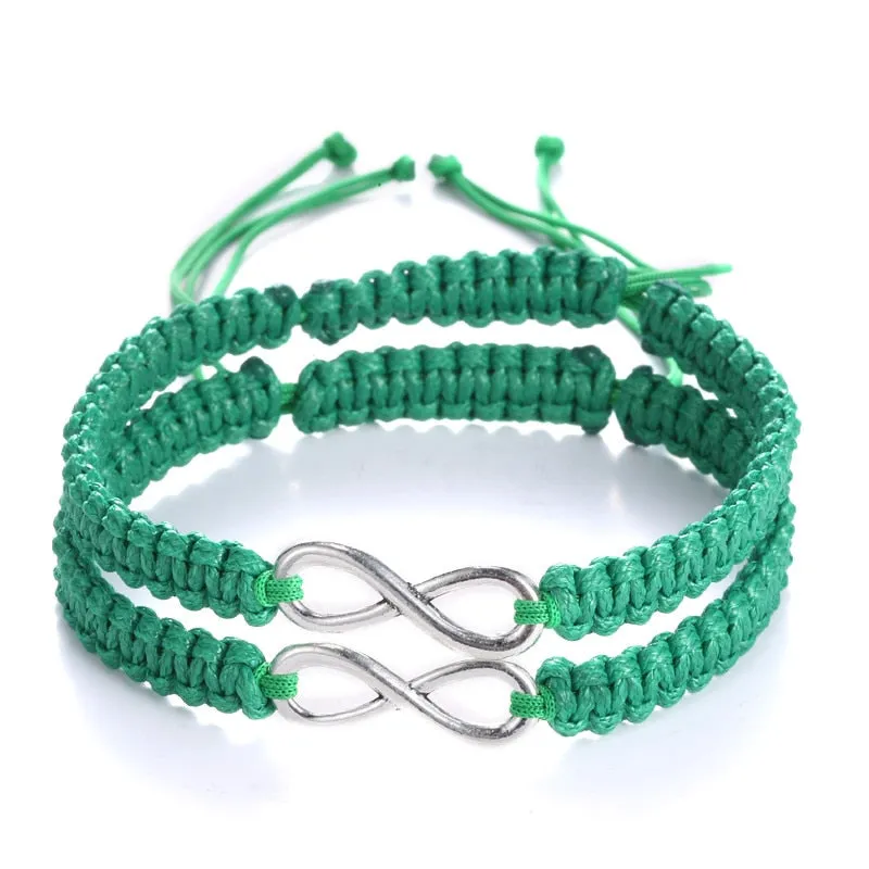 Infinity Charm Unisex Bracelet