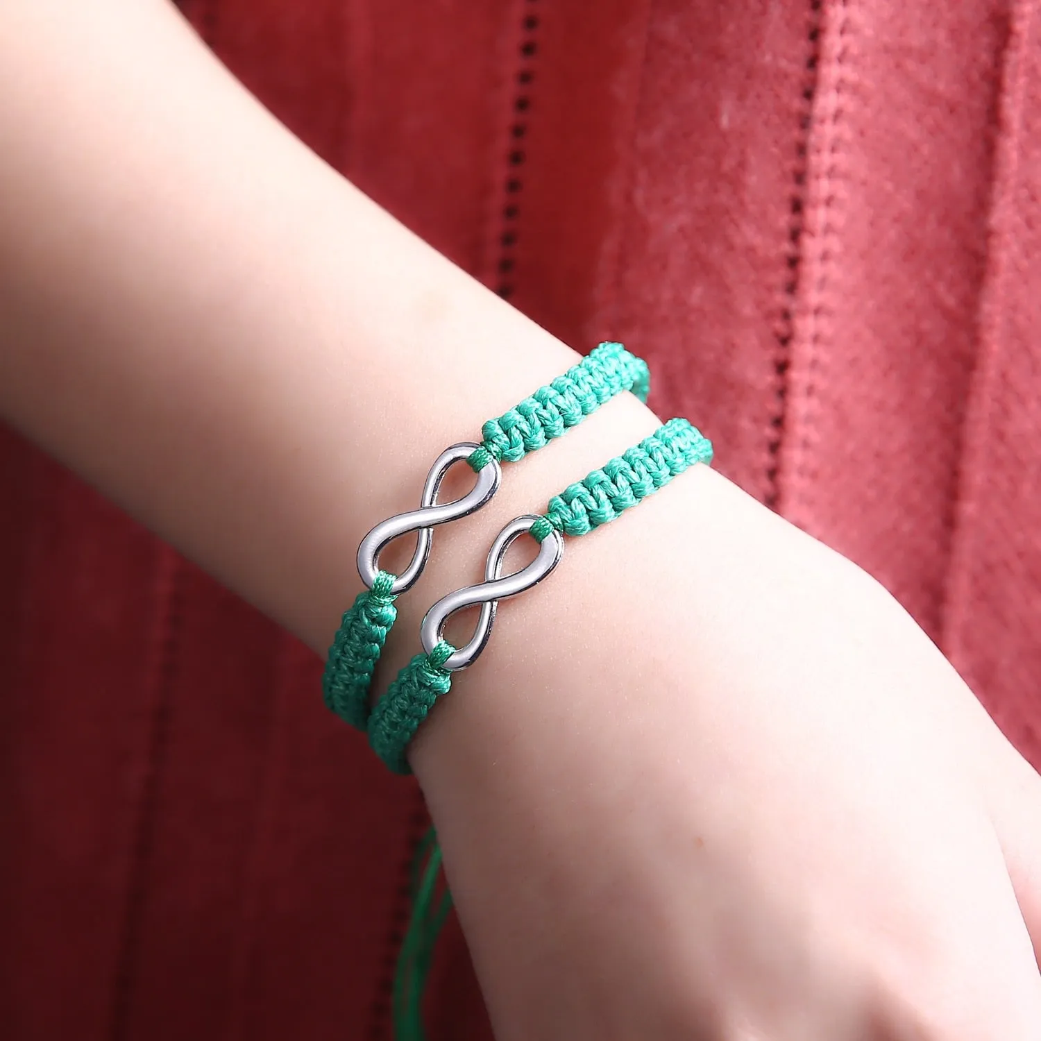 Infinity Charm Unisex Bracelet