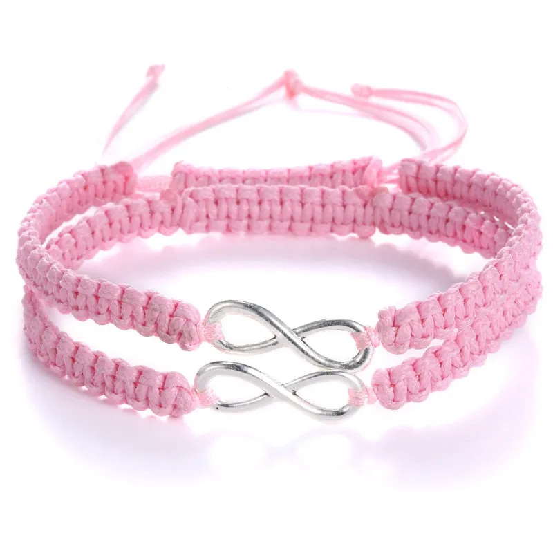 Infinity Charm Unisex Bracelet