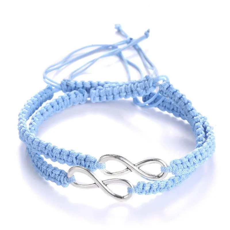 Infinity Charm Unisex Bracelet