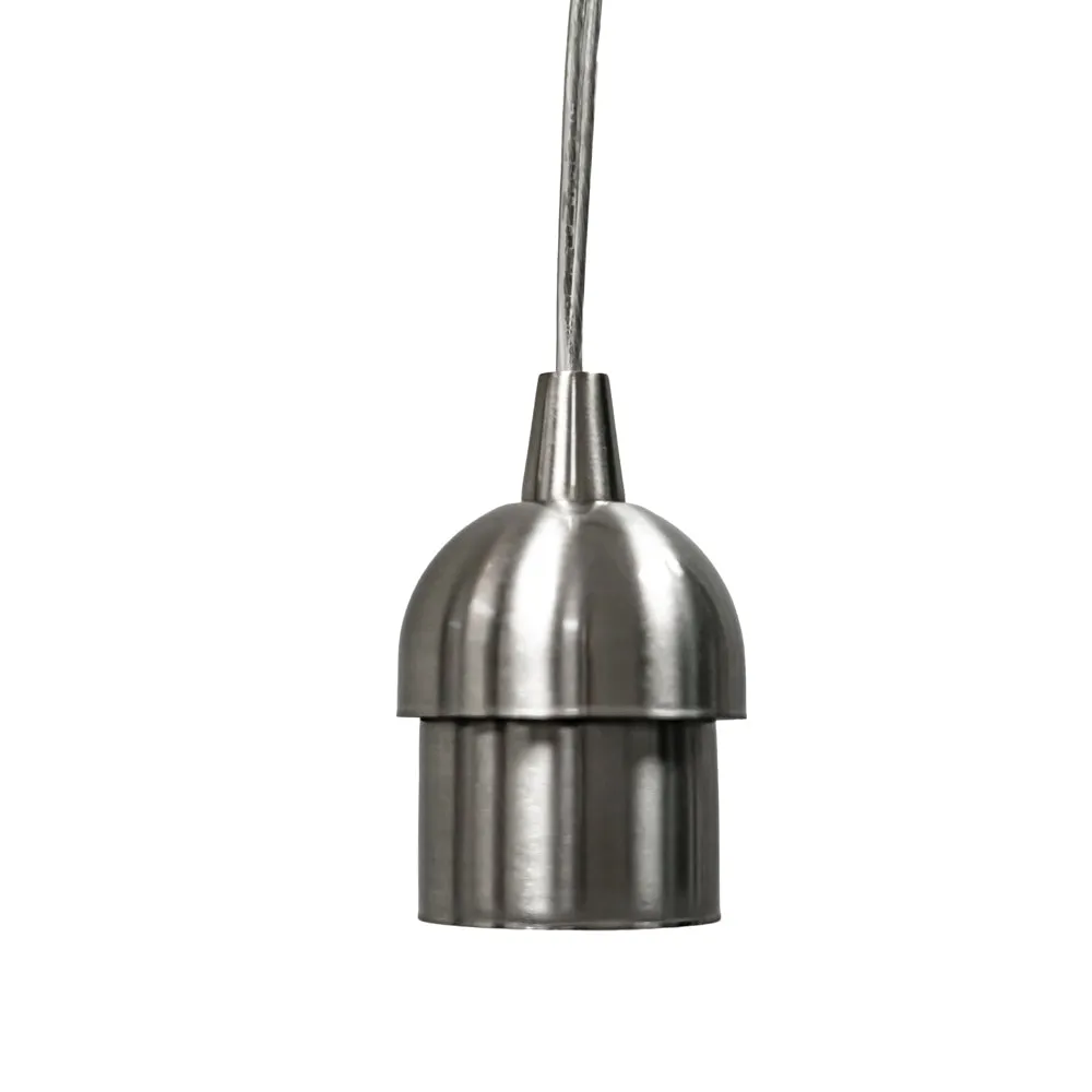Instant Pendant Brushed Nickel Converter- Adapter Only