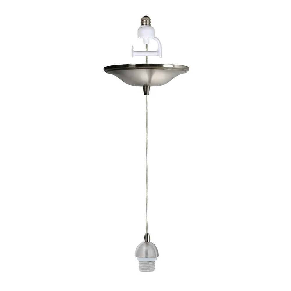 Instant Pendant Brushed Nickel Converter- Adapter Only