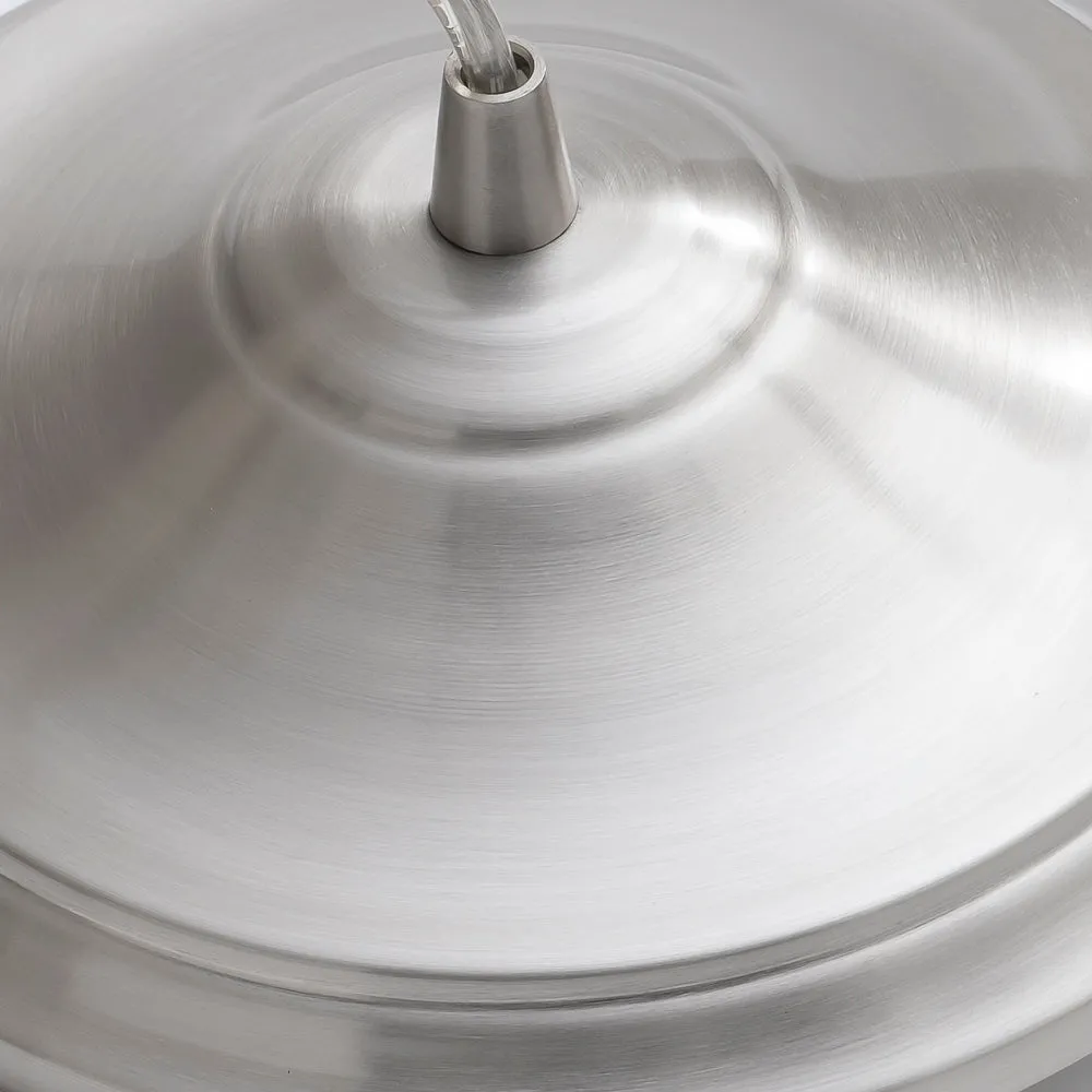 Instant Pendant Brushed Nickel Converter- Adapter Only