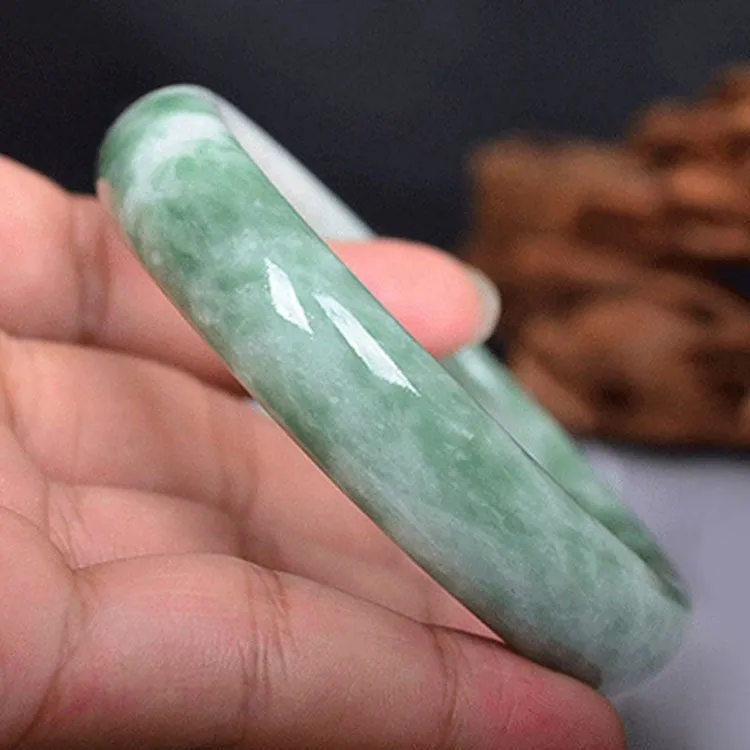 Jade Bracelet, Jade Bangle, Jade Bangle Bracelet, Green Jade Bracelet, 54mm 56mm 58mm 60mm 62mm 64mm