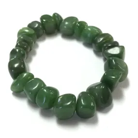 Jade Irregular Bead Bracelet