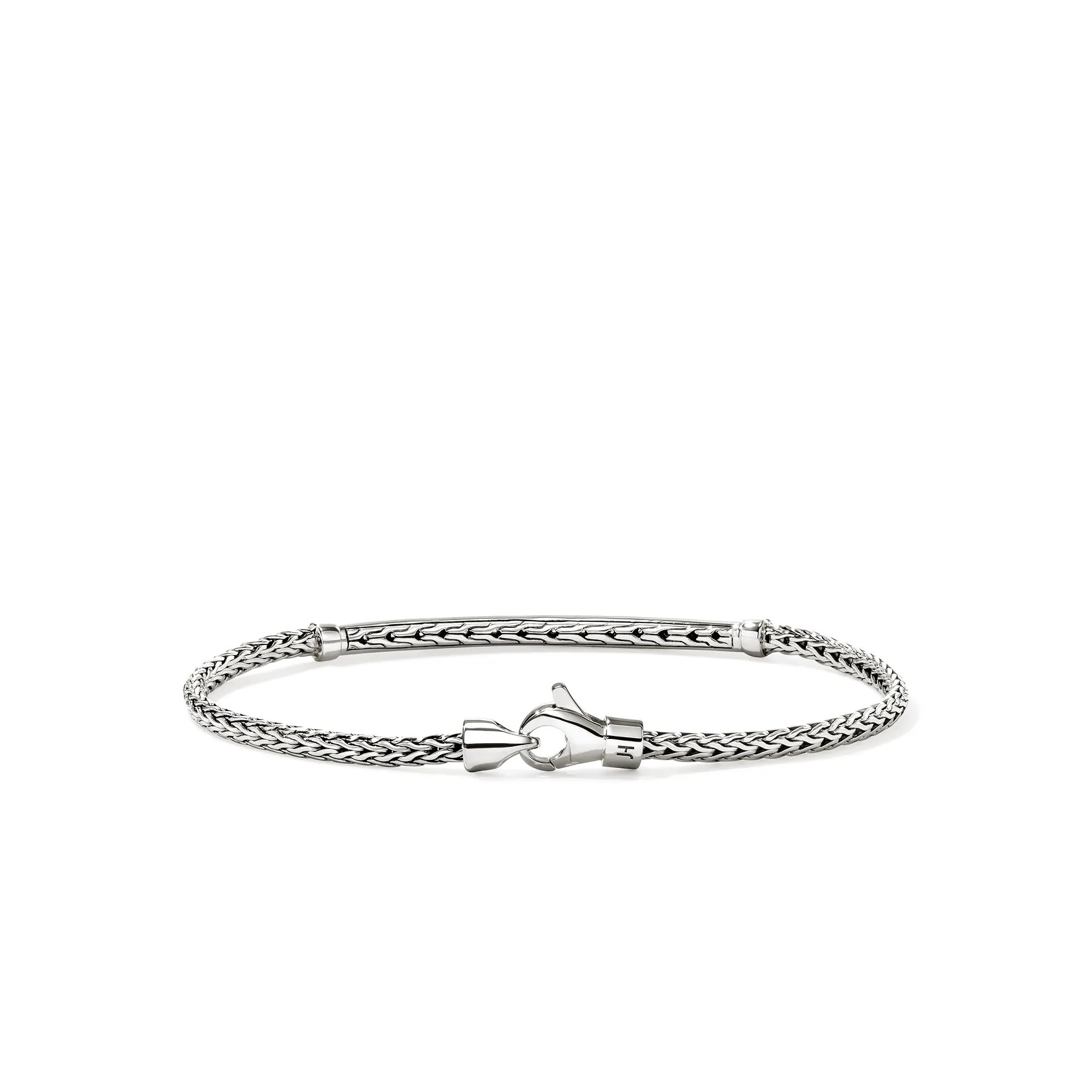 JH Essential Pavé Bracelet, Sterling Silver, Gemstones, 2.5MM