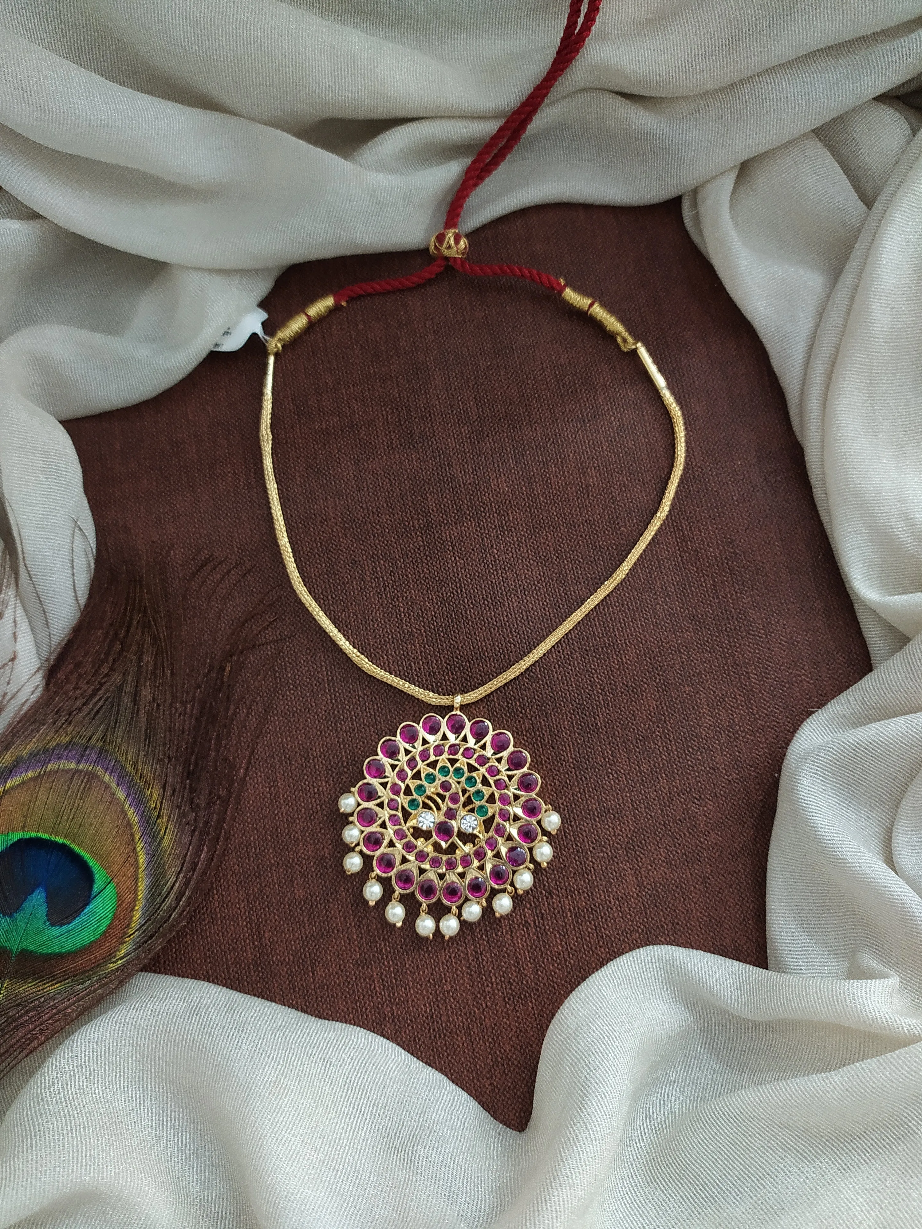 Kemp Peacock-Designed Pendant Necklace