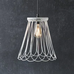 Lampshade Frame Pendant Light
