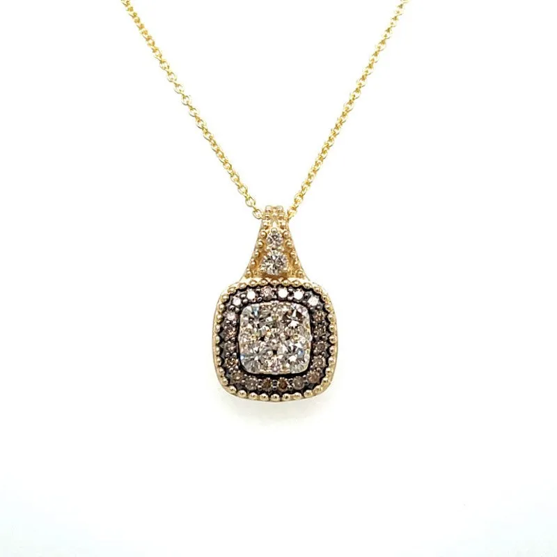 Le Vian Chocolate Diamond® Halo Pendant