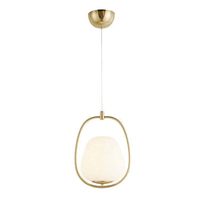 LED Simple Modern Glass Decorative Pendant Light