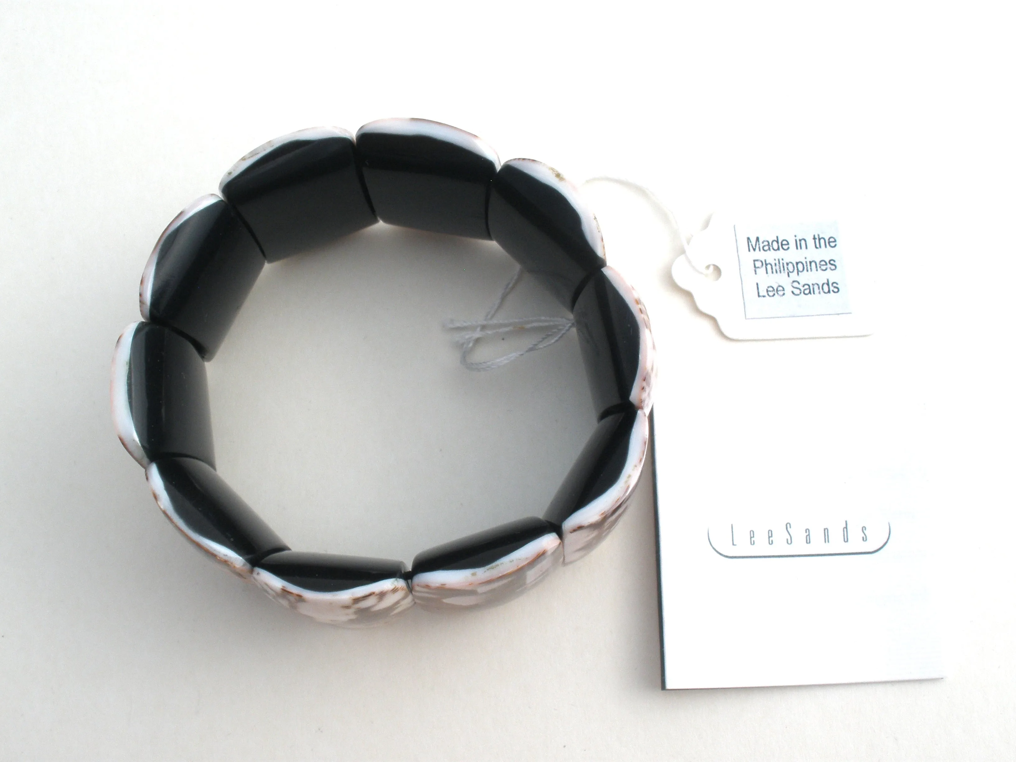 Lee Sands Wide Shell Bracelet