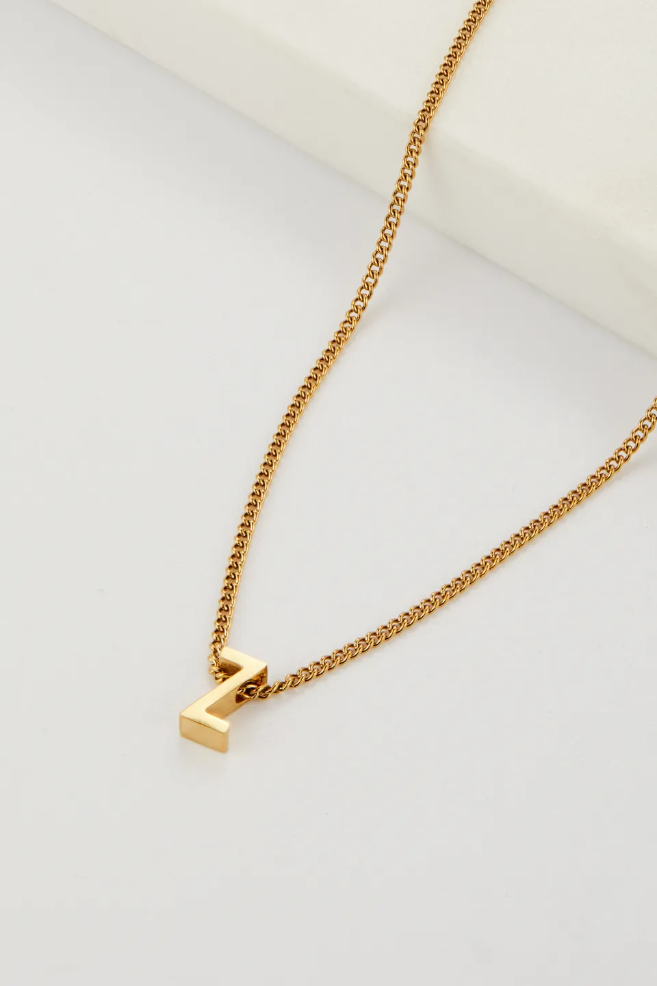 Letter Necklace Z