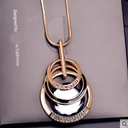 Long Pendant Necklaces