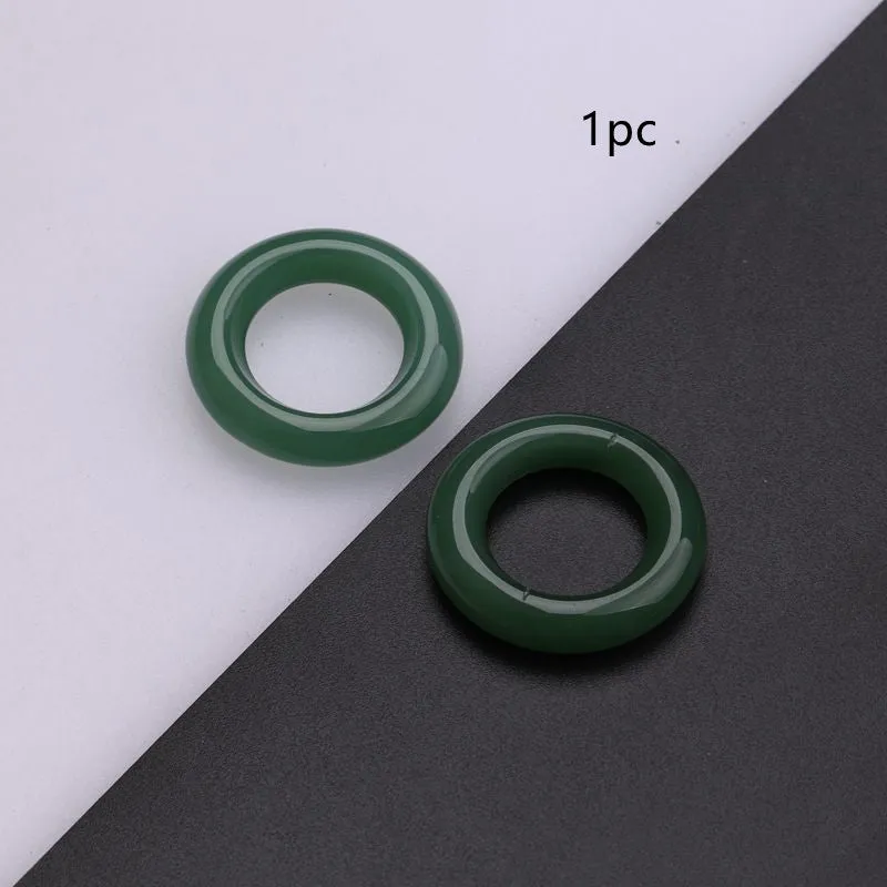 Lotus Leaf Circle Ancient Style Hairpin Tassel Material