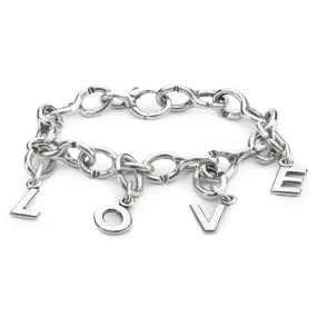 LOVE Charm Bracelet