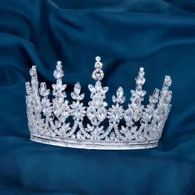 Luxury  Cubic Zirconia Crowns For Bride-or High End Mis Quince Headpiece
