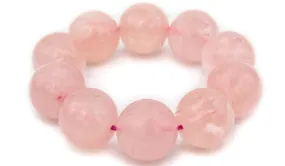 Luxury Rose Quartz Natural Gemstone Bracelet