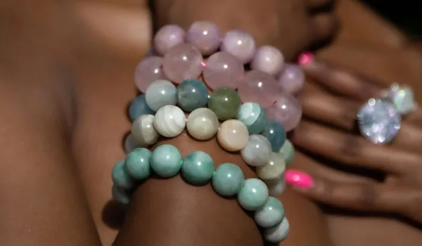 Luxury Rose Quartz Natural Gemstone Bracelet
