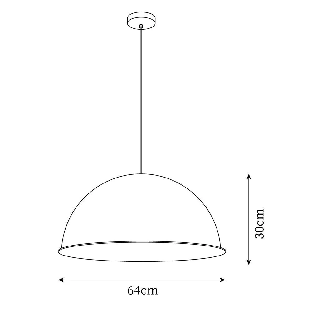 Magna Pendant Lamp 25.1″- 11.8″