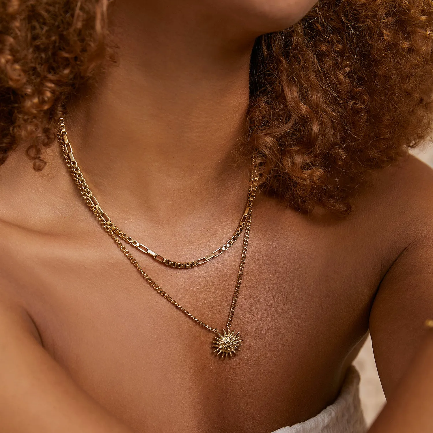 Magnolia Gold Necklace