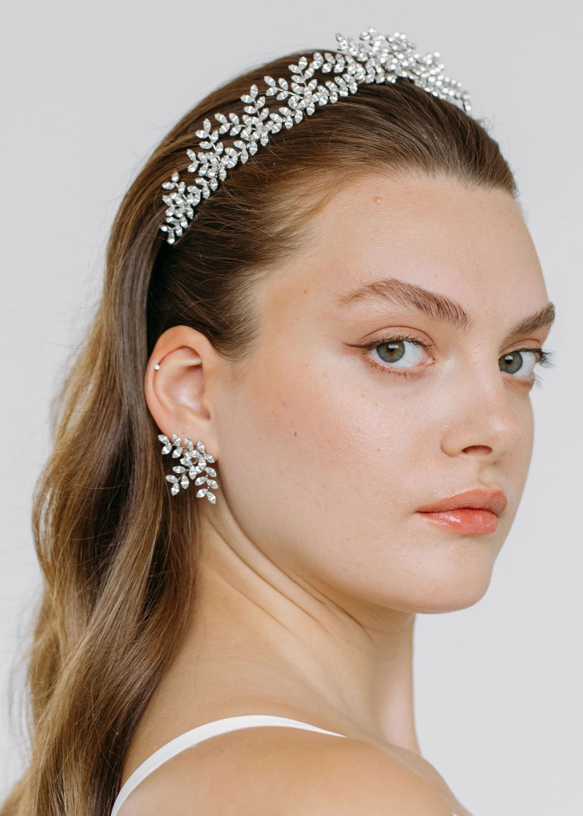 Mignonette Tiara -- Crystal
