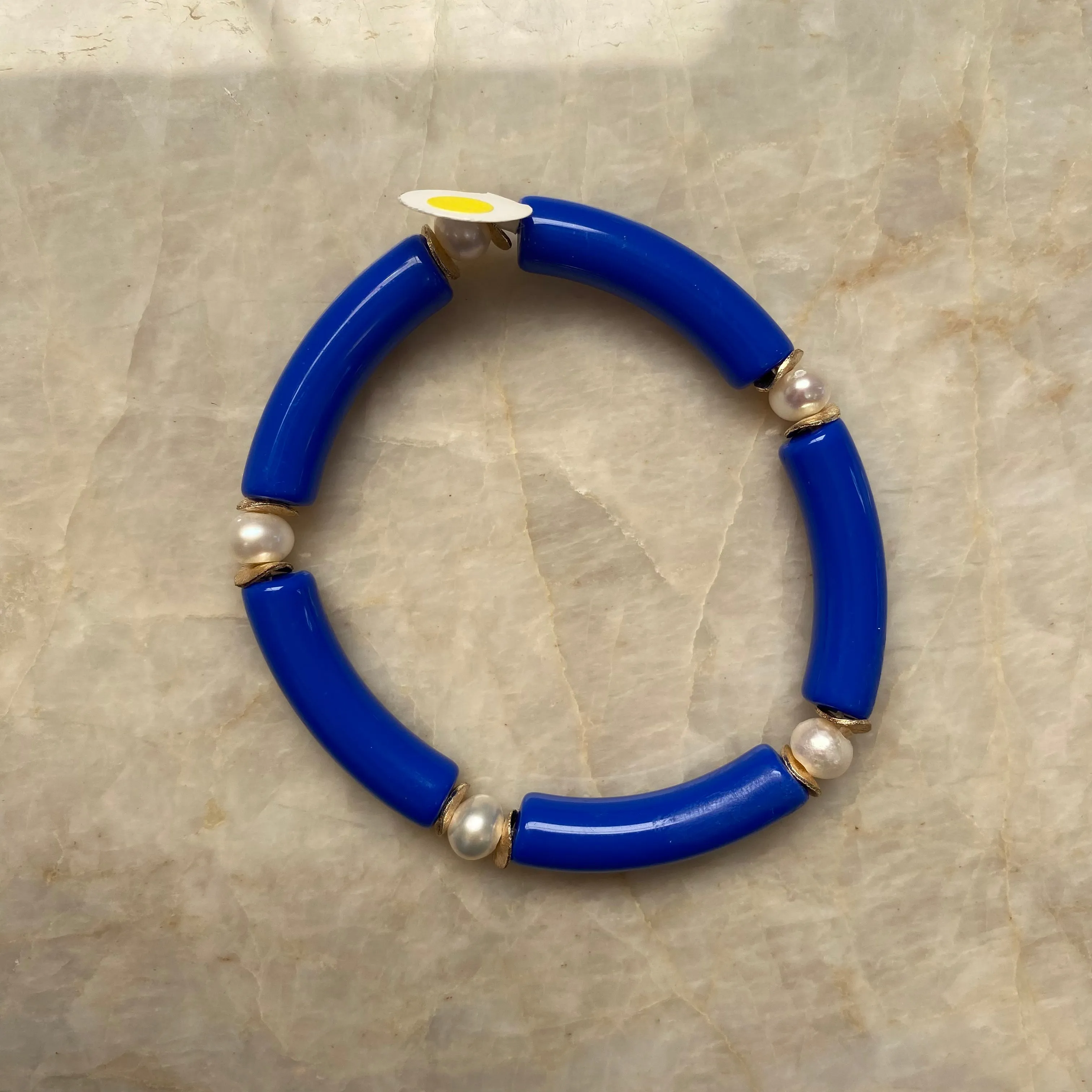 Mini Mac Bracelet with Pearls