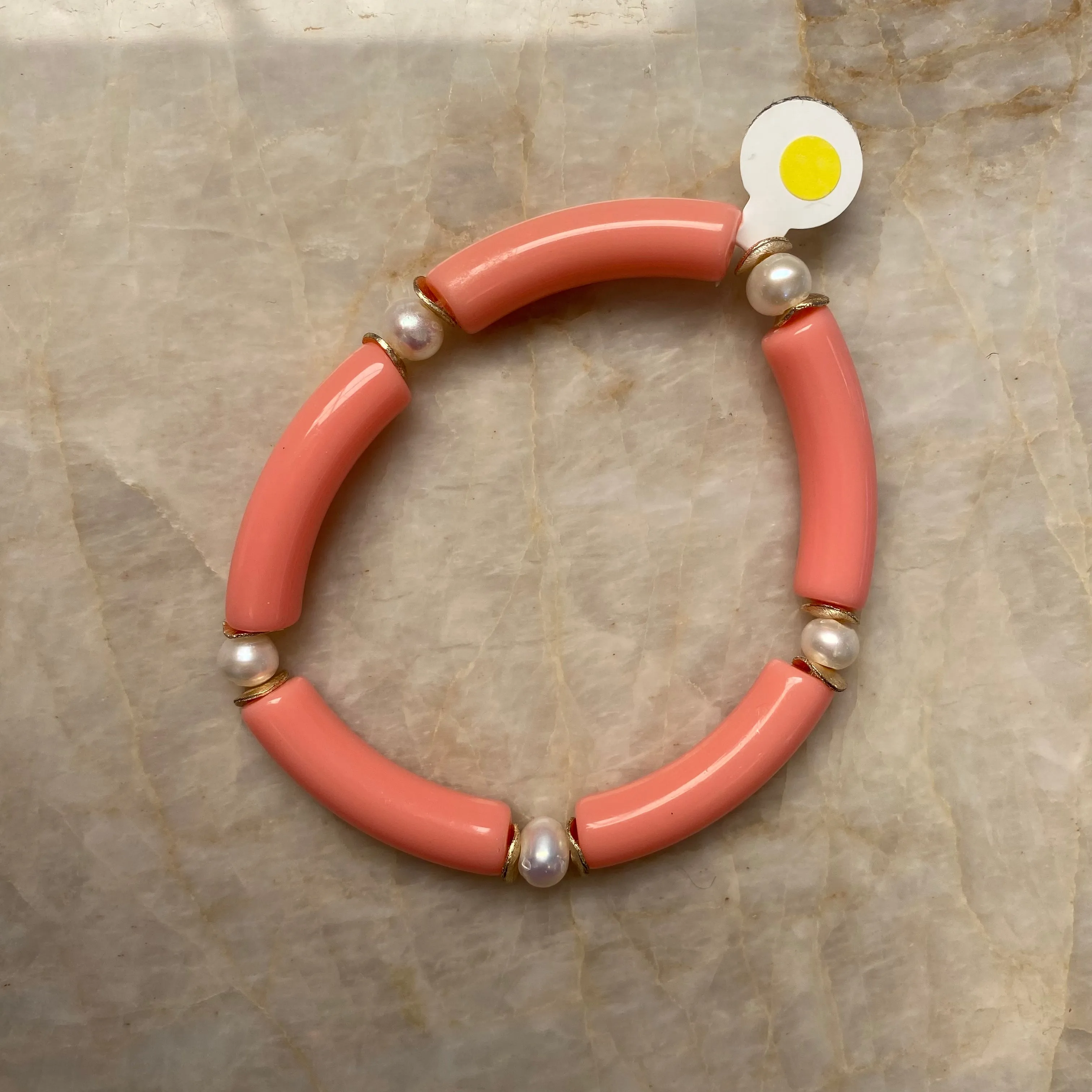 Mini Mac Bracelet with Pearls