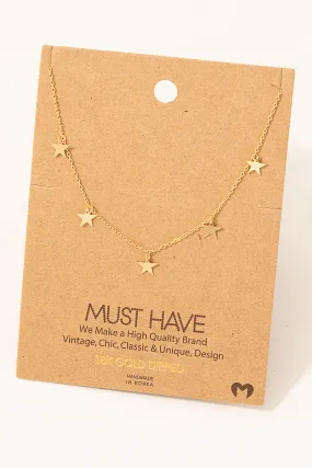 Mini Star Necklace - Gold