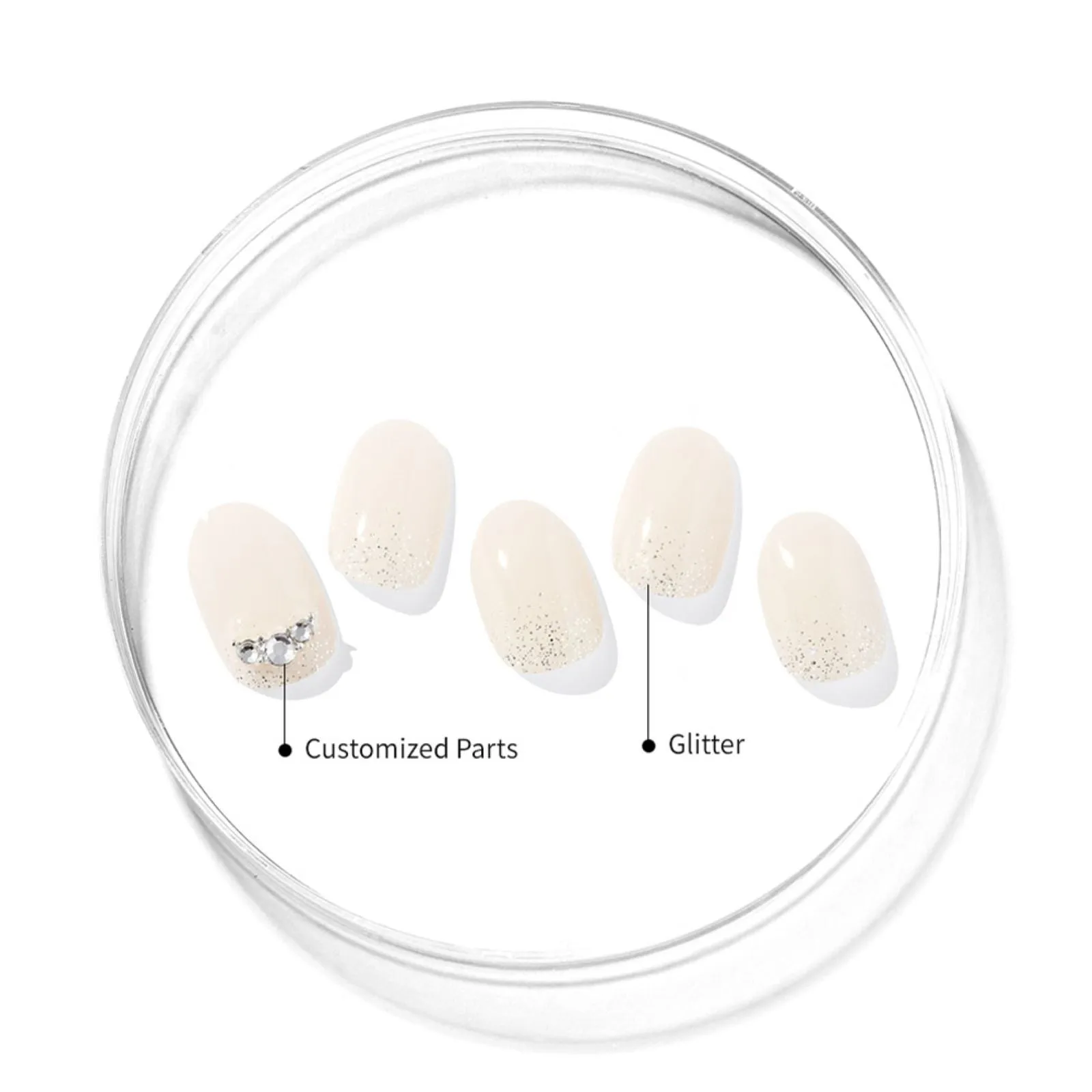 N Marry Me Manicure Semi-cured Gel Nail Strips