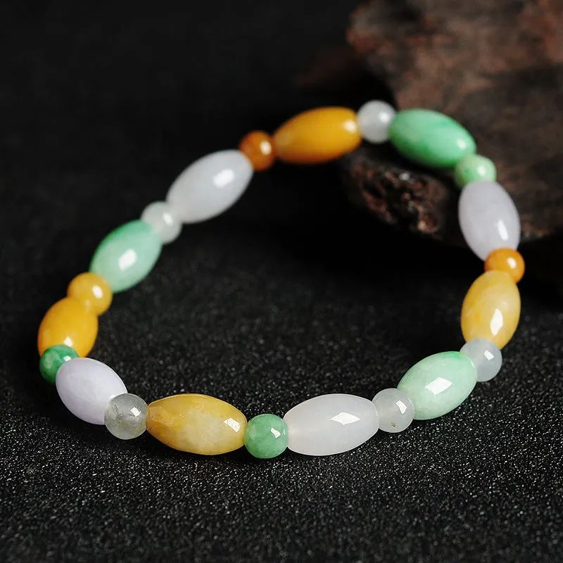 Natural Jade Bracelet Jadeite Bracelet BT87