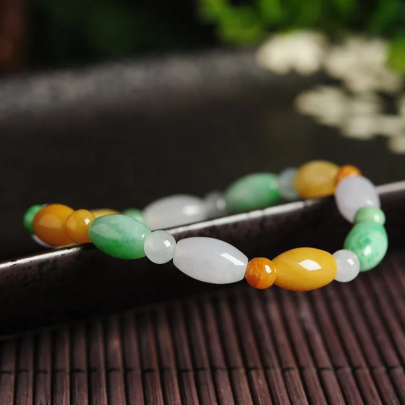Natural Jade Bracelet Jadeite Bracelet BT87