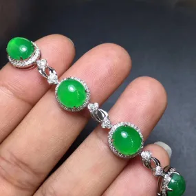 Natural Jade Bracelet Jadeite Bracelet NBT29