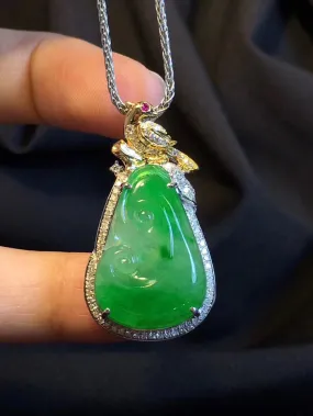 Natural Jade Pendant Jadeite Pendant NPT068