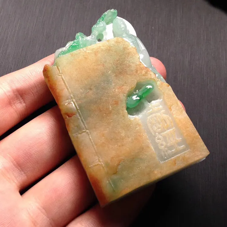Natural Jade Pendant Jadeite Pendant PT288