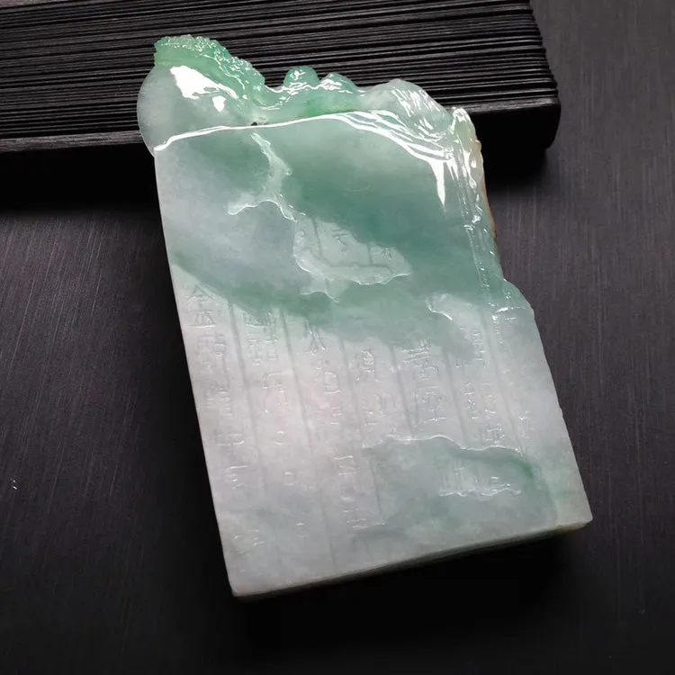 Natural Jade Pendant Jadeite Pendant PT288