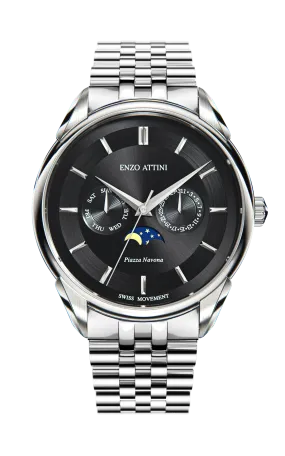 New Piazza Navona, Roma - President Bracelet / Swiss Movement.