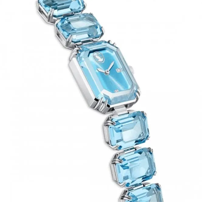 Octagon Cut Blue Stainless Steel Watch 5630840