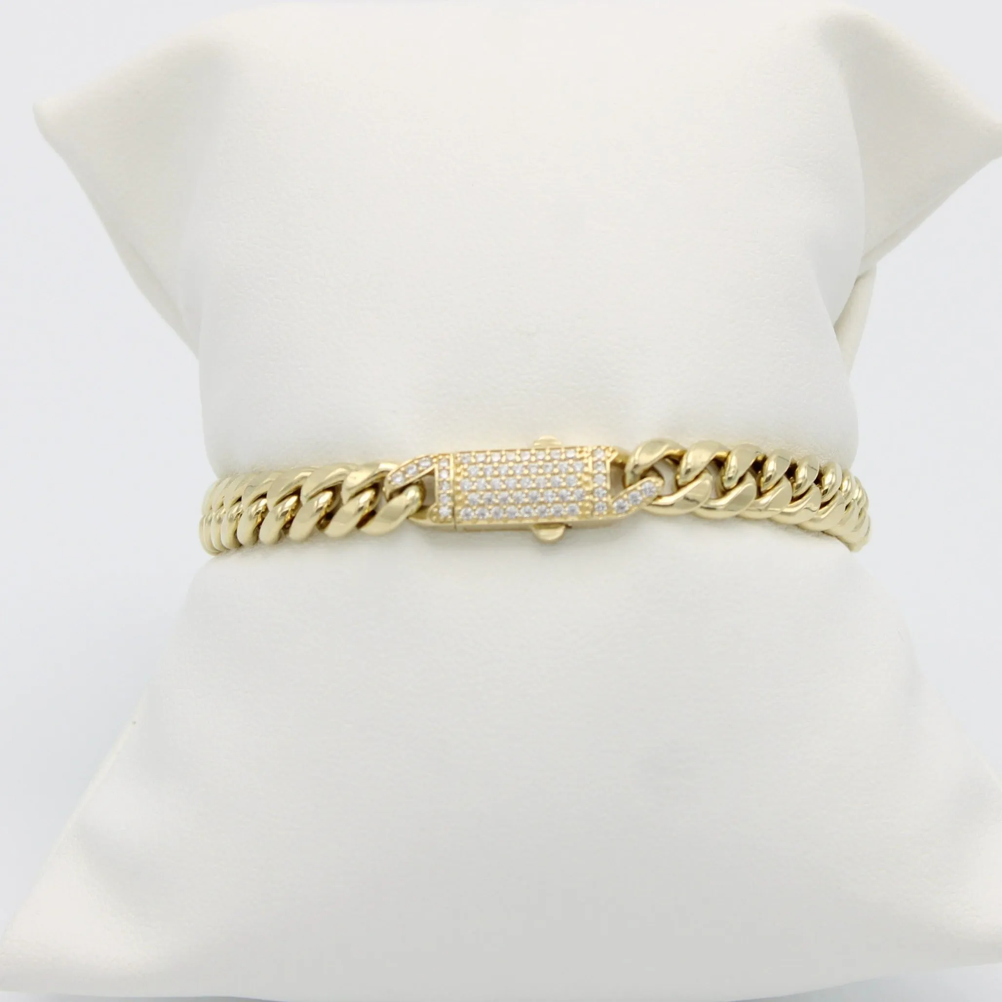 Offer $720.00 Miami Cuban Bracelet Yellow Gold