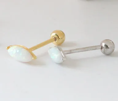 OPUS MARQUISE OPAL CARTILAGE EARRING