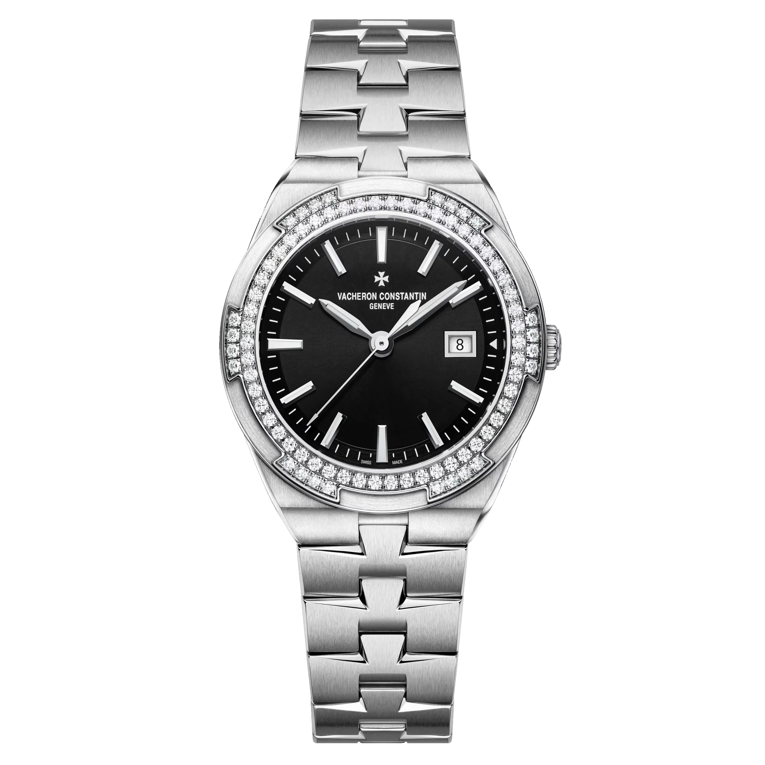 Overseas Quartz Black Dial