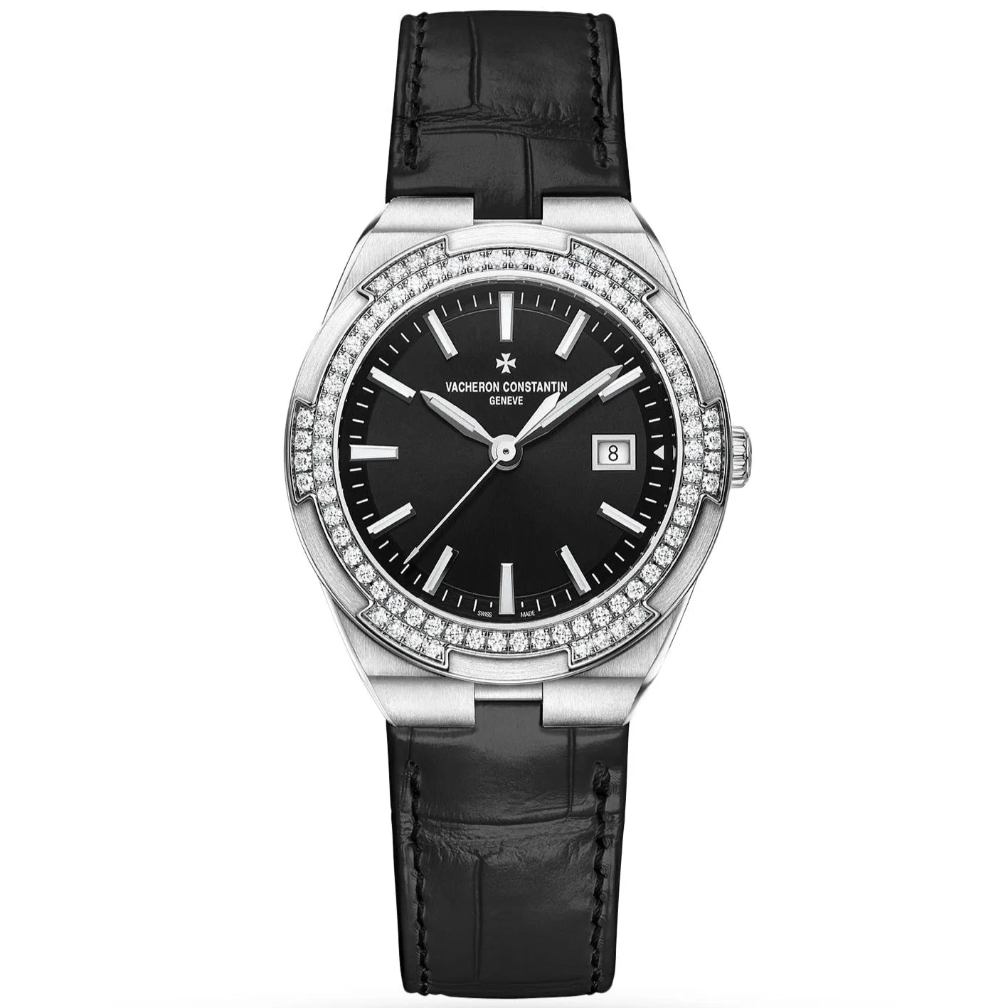 Overseas Quartz Black Dial