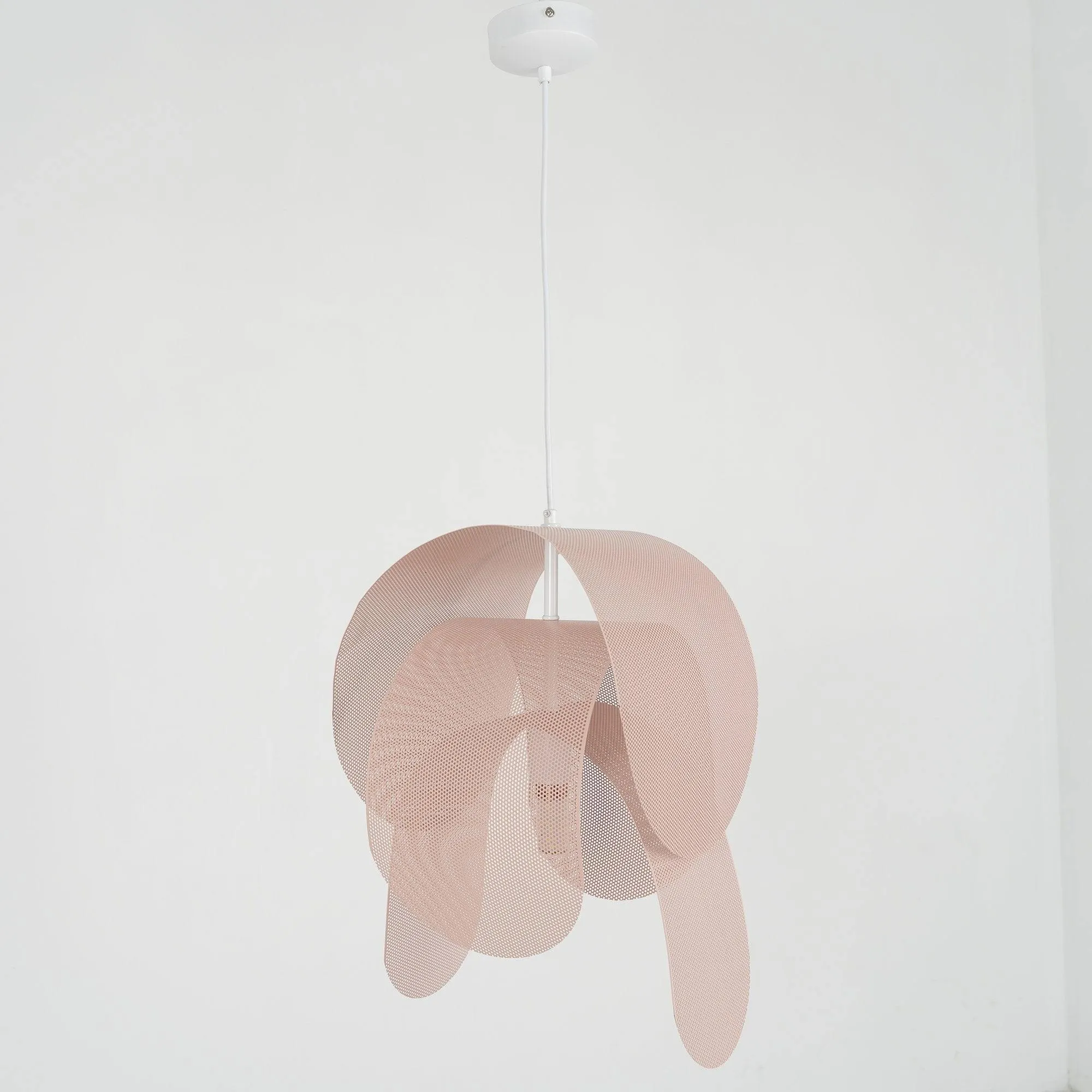 Perforated Metal Pendant Light