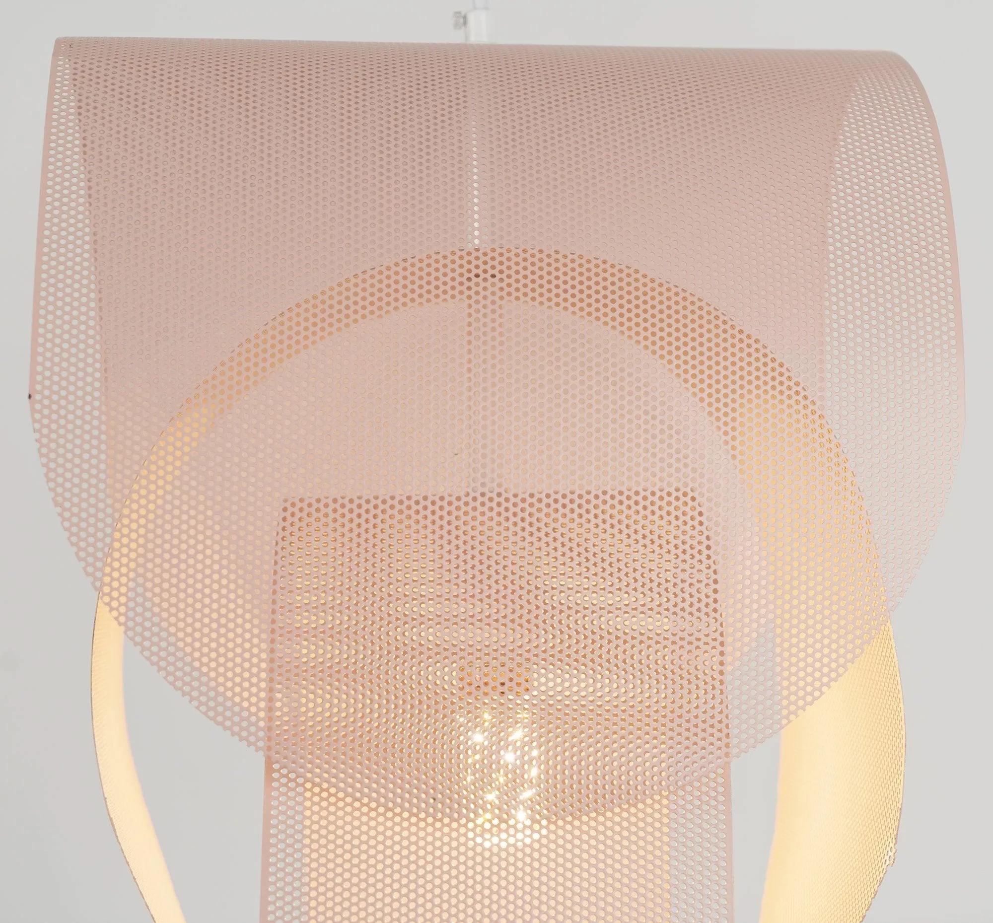 Perforated Metal Pendant Light