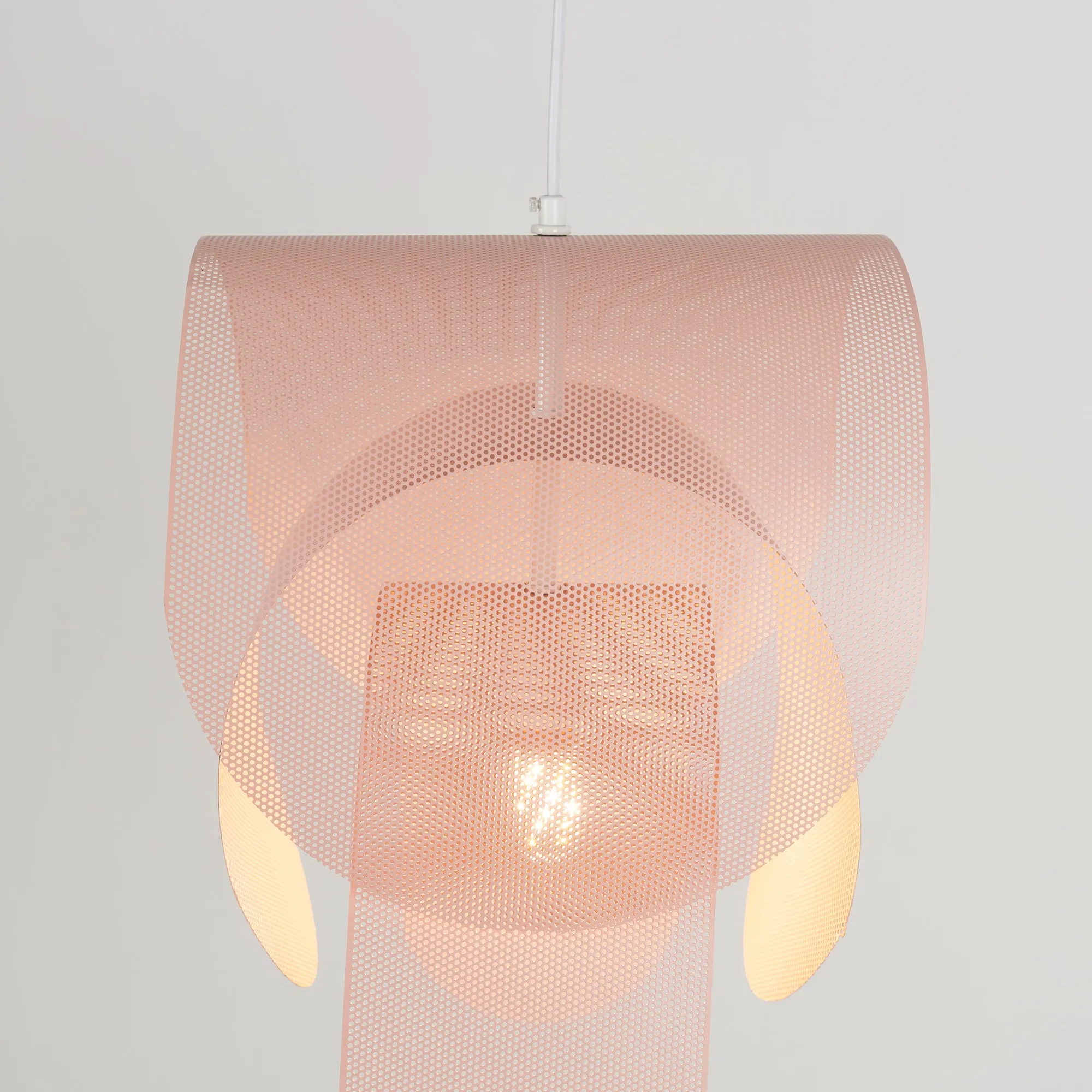 Perforated Metal Pendant Light