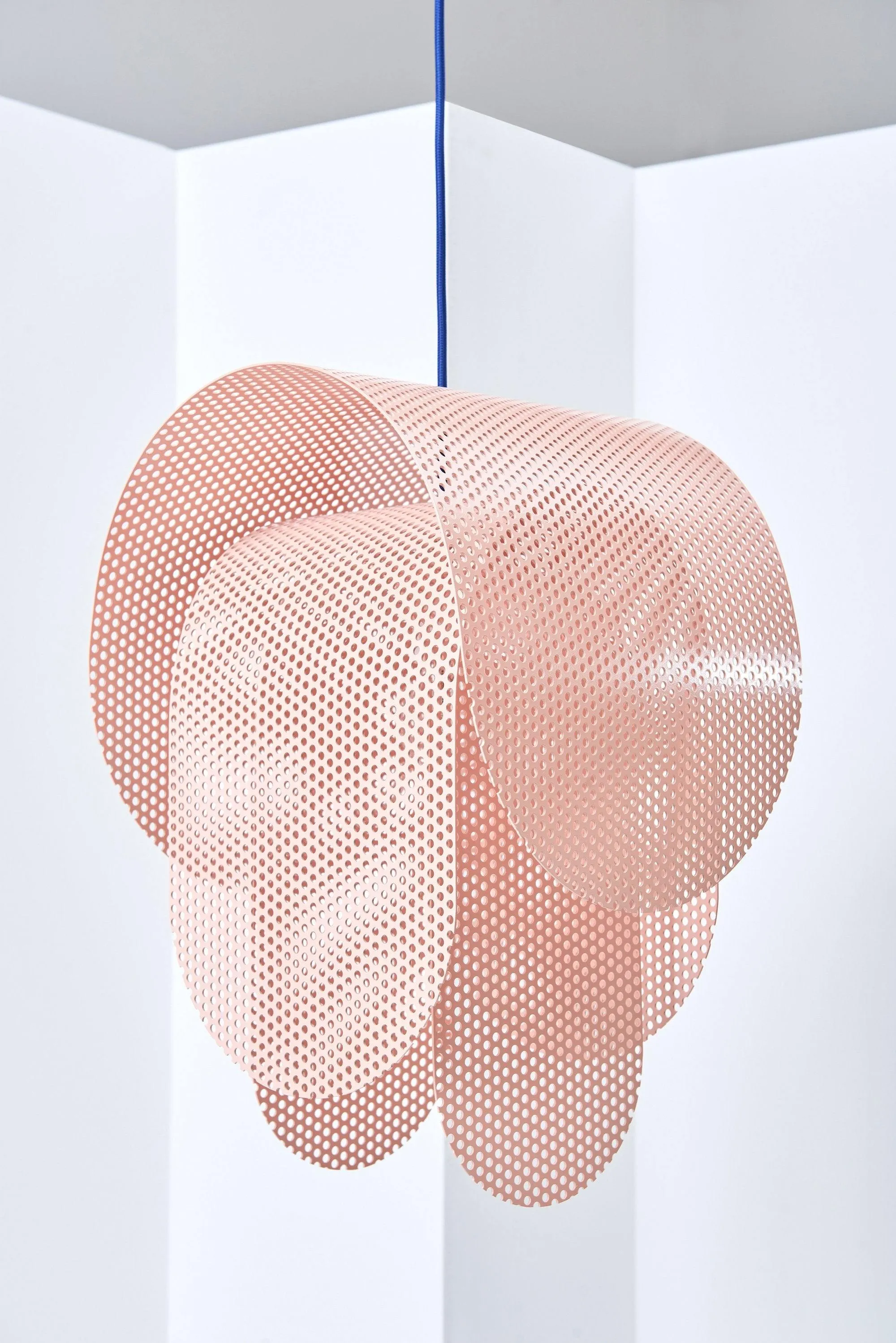 Perforated Metal Pendant Light