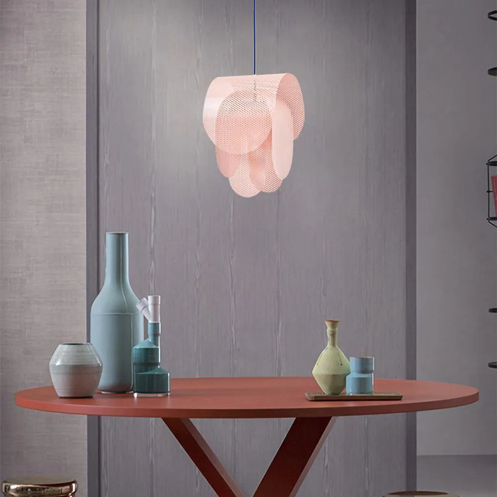 Perforated Metal Pendant Light