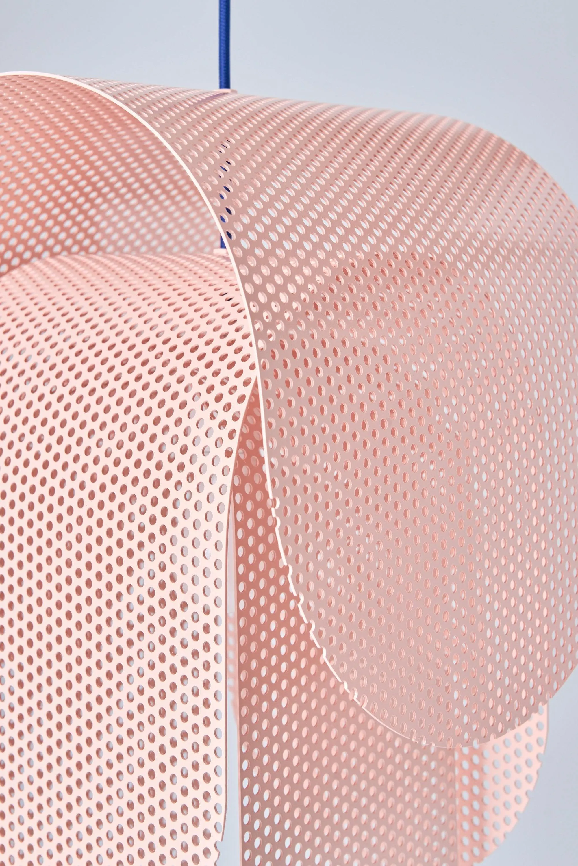 Perforated Metal Pendant Light